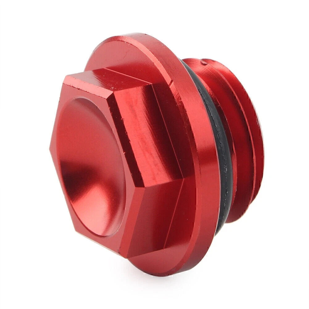 CNC Oil Filler Cap Plug for Yamaha YZ80 YZ85 YZ125 WR250F WR450F YF450F YZ250F (All Years) Red