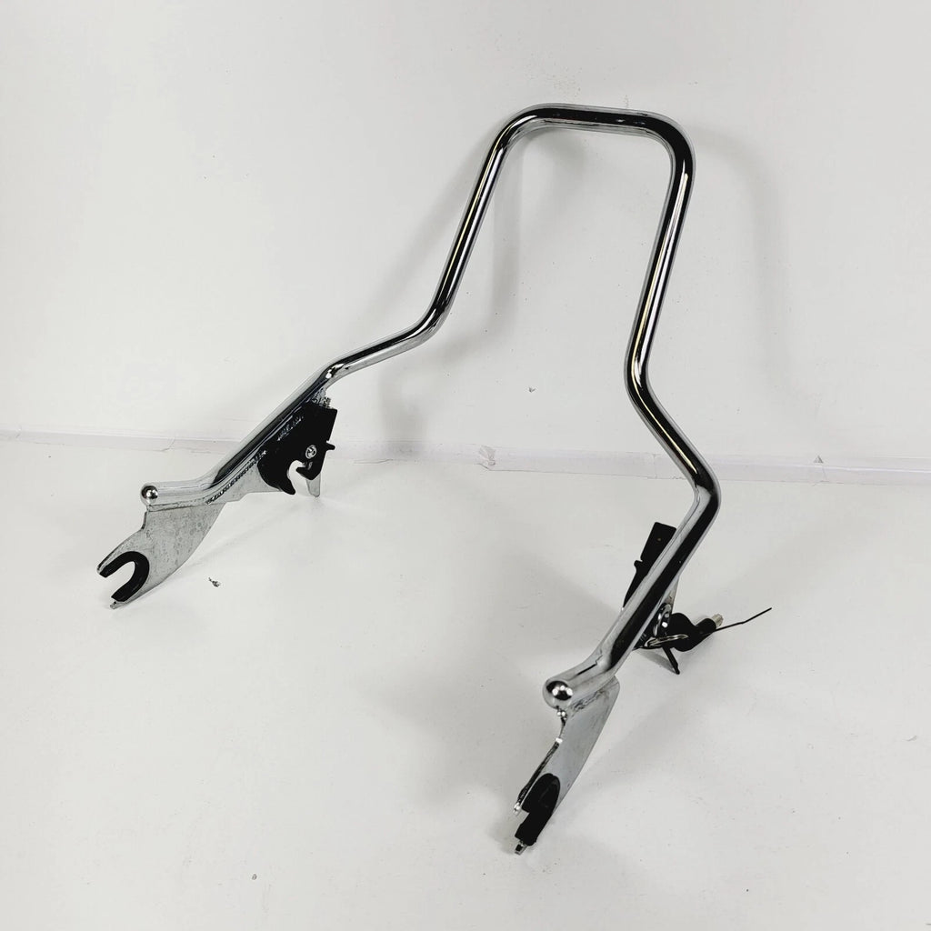 Detachable Chrome Sissy Bar Upright for Harley-Davidson Touring (2009–2023)