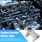 Set of 1 Engine Coolant Outlet Tube for Audi A4 1.8T (1996–2001) No.058121132