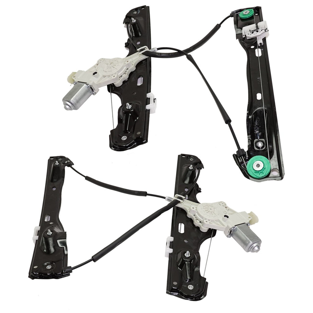 Window Regulator Set for BMW X1 (2012–2015) Front Left & Right Power