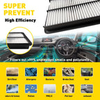 Set of 2 Engine & Cabin Air Filters AF6280 C8175 for Mazda 3 6 CX-5 (2014–2023)