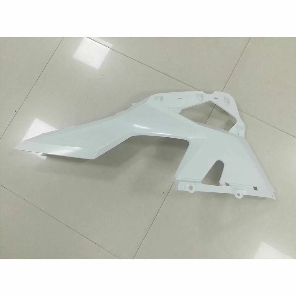 Set of 2 Unpainted White Fairing Panels for Kawasaki Ninja 400