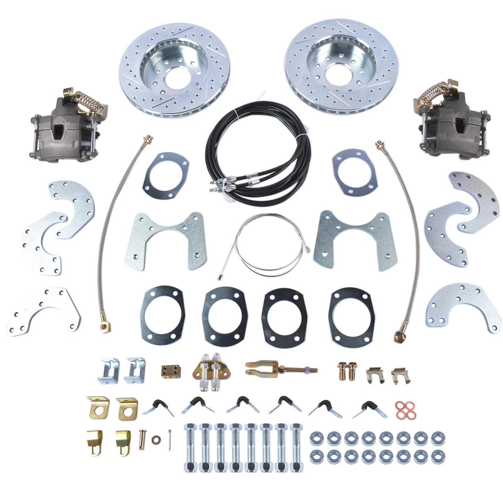 Disc Brake Kit for Ford 8 Inch & 9 Inch Small Bearing (Complete)