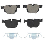 Set of 4 Rear Ceramic Brake Pads for BMW X5 (2007–2018)
