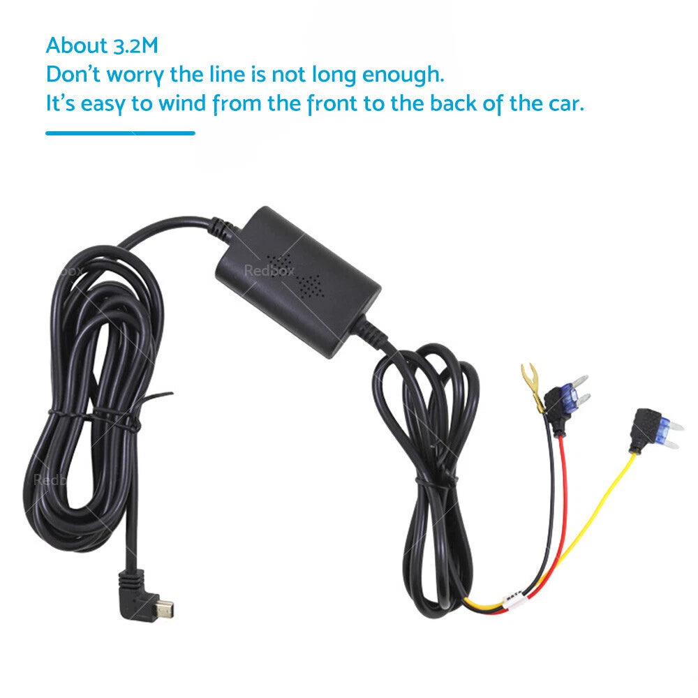 3.2m Hard Wire Kit for Uniden IGO CAM 85R (5V 3.0A)