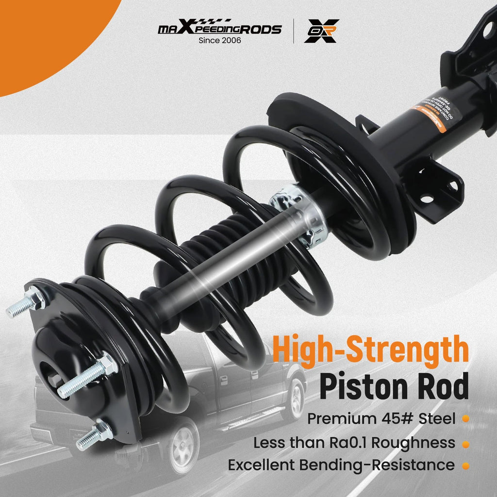 Pair Front Shock Struts Suspension Kit for Buick Enclave GMC Acadia (2008–2016)