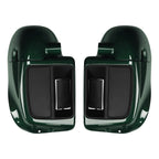 Lower Vented Fairings for Harley Electra Glide (2014–2025) Deep Jade Pearl