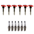 Set of 6 Denso Ignition Coils for U-Groove Conventional (Gap 0.044)