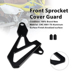 Front Sprocket Cover Guard for Suzuki DR-Z400SM (2000–2024) DRZ400/S/E Black
