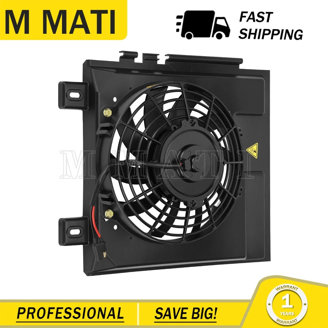 Cooling Fan Motor Shroud Kit for Polaris Xpedition 425 (2000–2002) 2410123 5433059