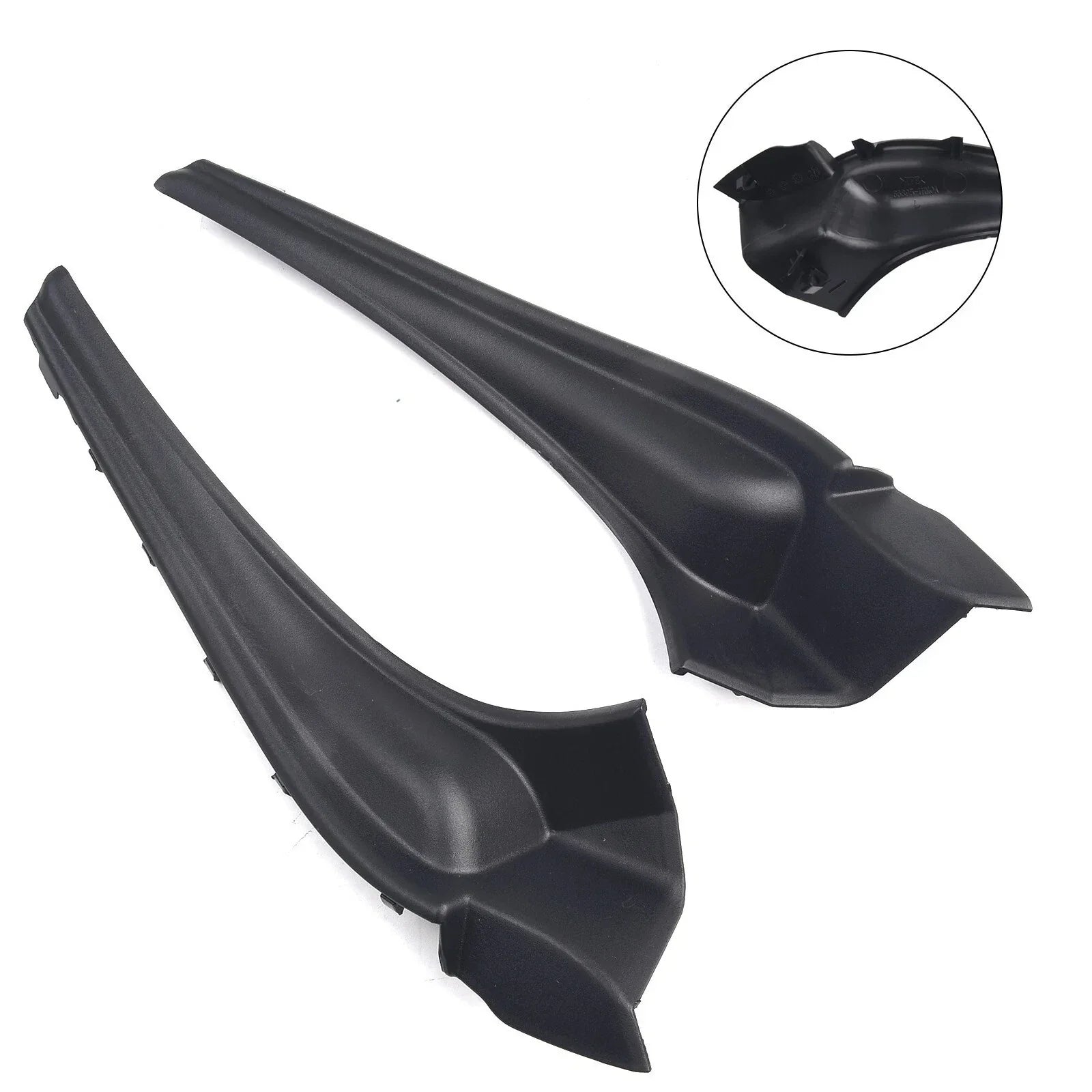 Front Pair / Windshield Wiper Cowl Cover for Nissan Versa (2012–2018)
