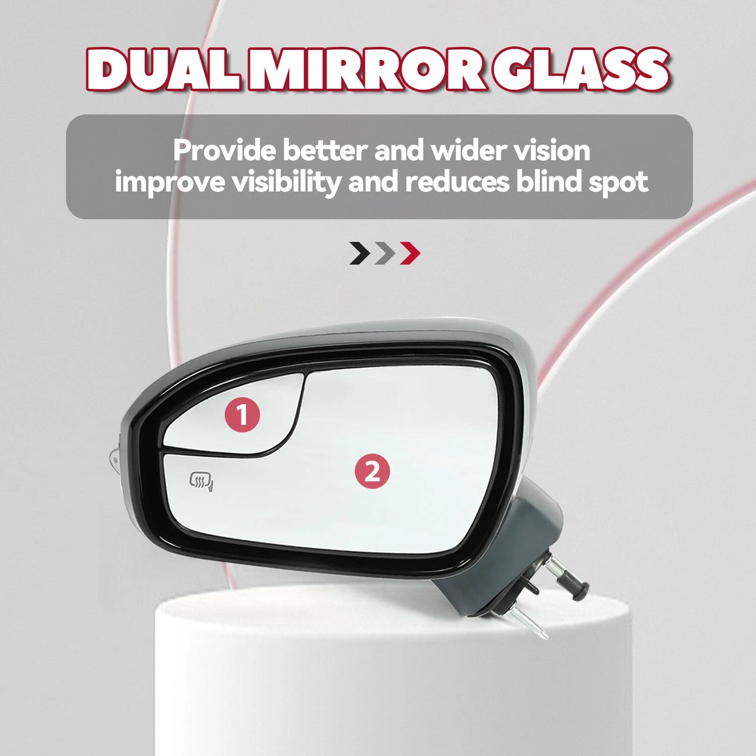 Heated Power Mirror for Ford Fusion (2013-2016)