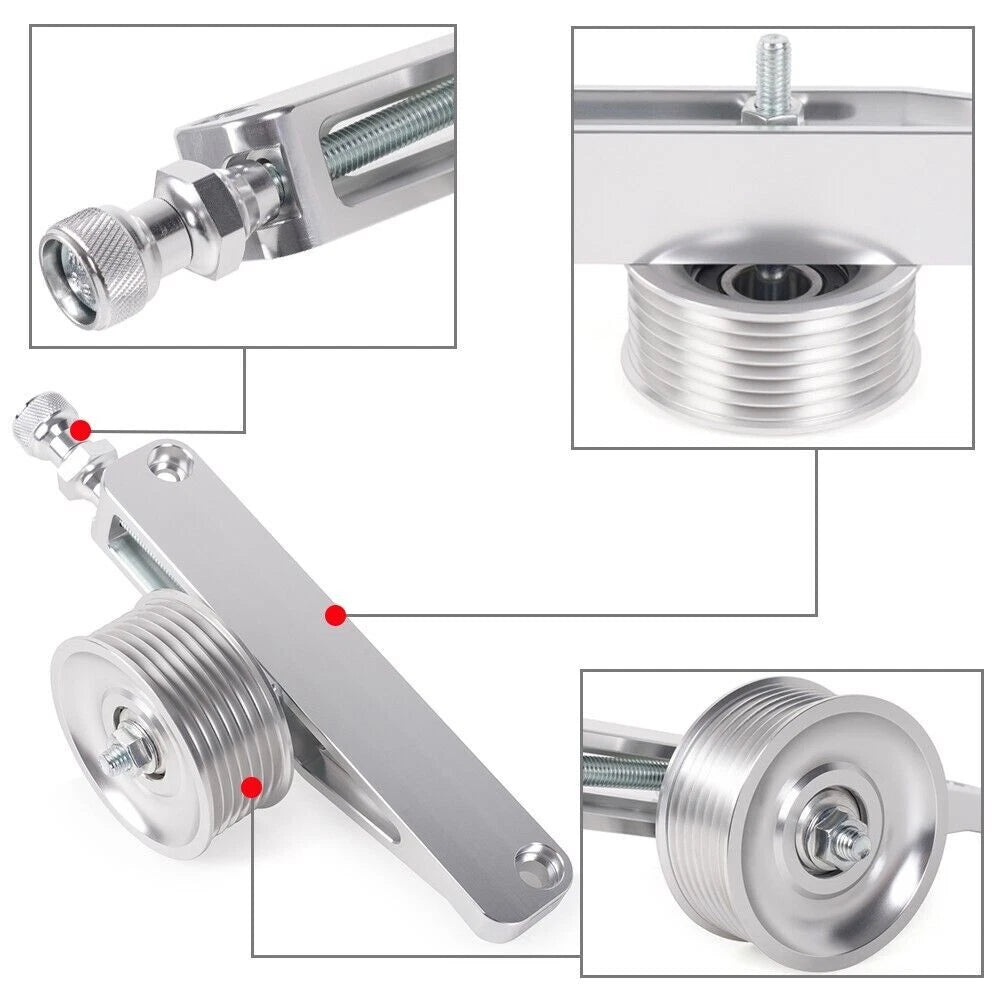 K Series AC PS Eliminator Pulley Kit for Honda Acura K20 K24 (2002–2006)