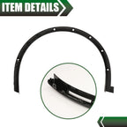 Front Right Fender Wheel Flare Molding for Tesla Model X (2016–2021)