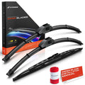 Set of 3 Wiper Blades for Mitsubishi Eclipse (2006–2012)