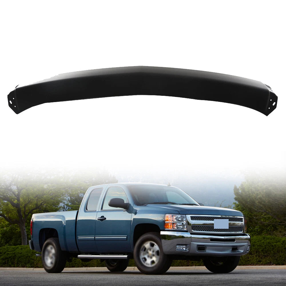 Front Bumper Face Bar for Chevrolet Silverado 1500 (2007–2013) Black