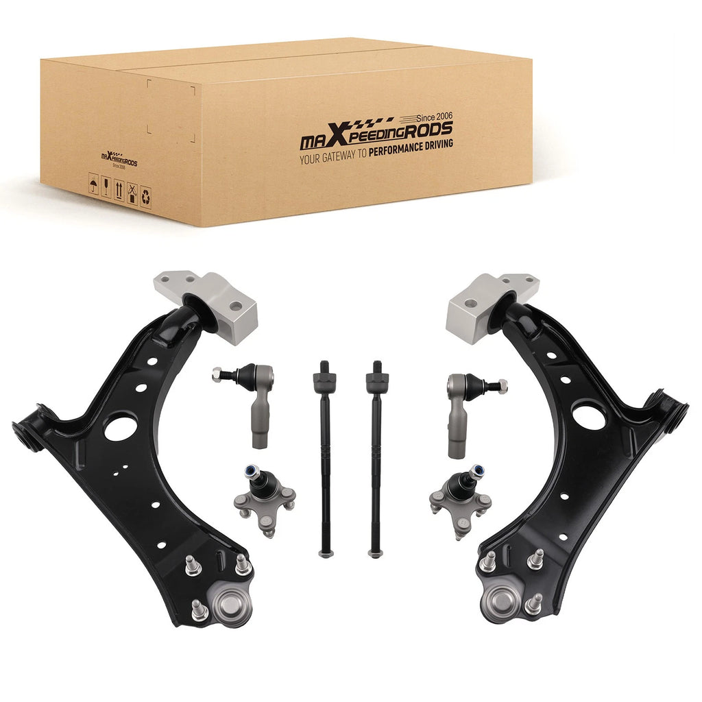 Set of 2 Front Lower Control Arms for Volkswagen Jetta Golf A3 (2006–2014)