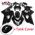 Painted Black ABS Bodywork w/ Tank Fairing Kit for Suzuki GSXR600/750 (2004–2005)