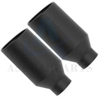 4" Inlet 7" Outlet 15" Long Black Diesel Exhaust Tip for Universal Fit (2010–2023)