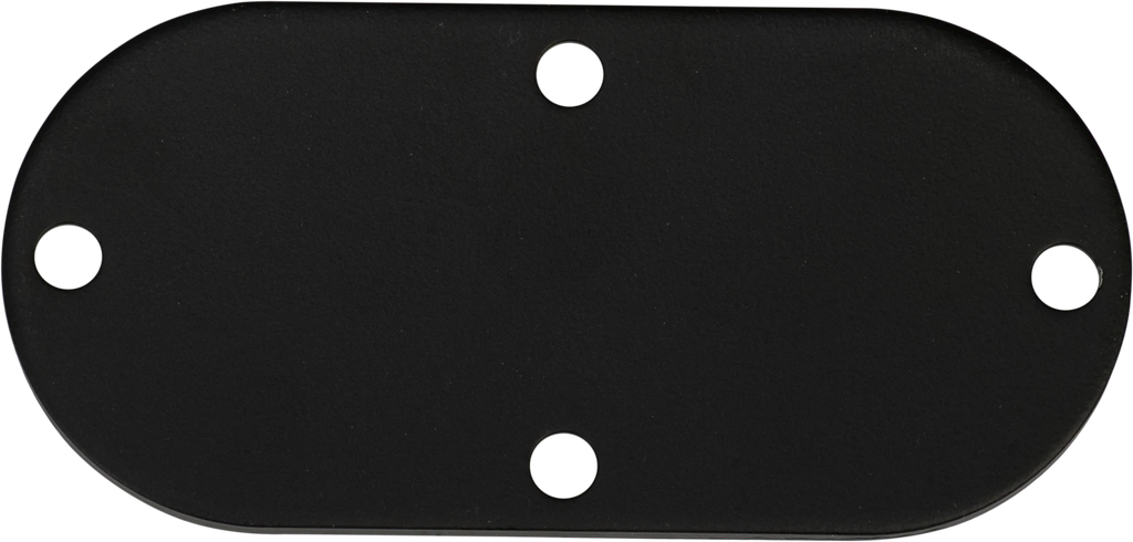 HardDrive Satin Black Inspection Cover for Harley Davidson V-Twin (2001–2006)