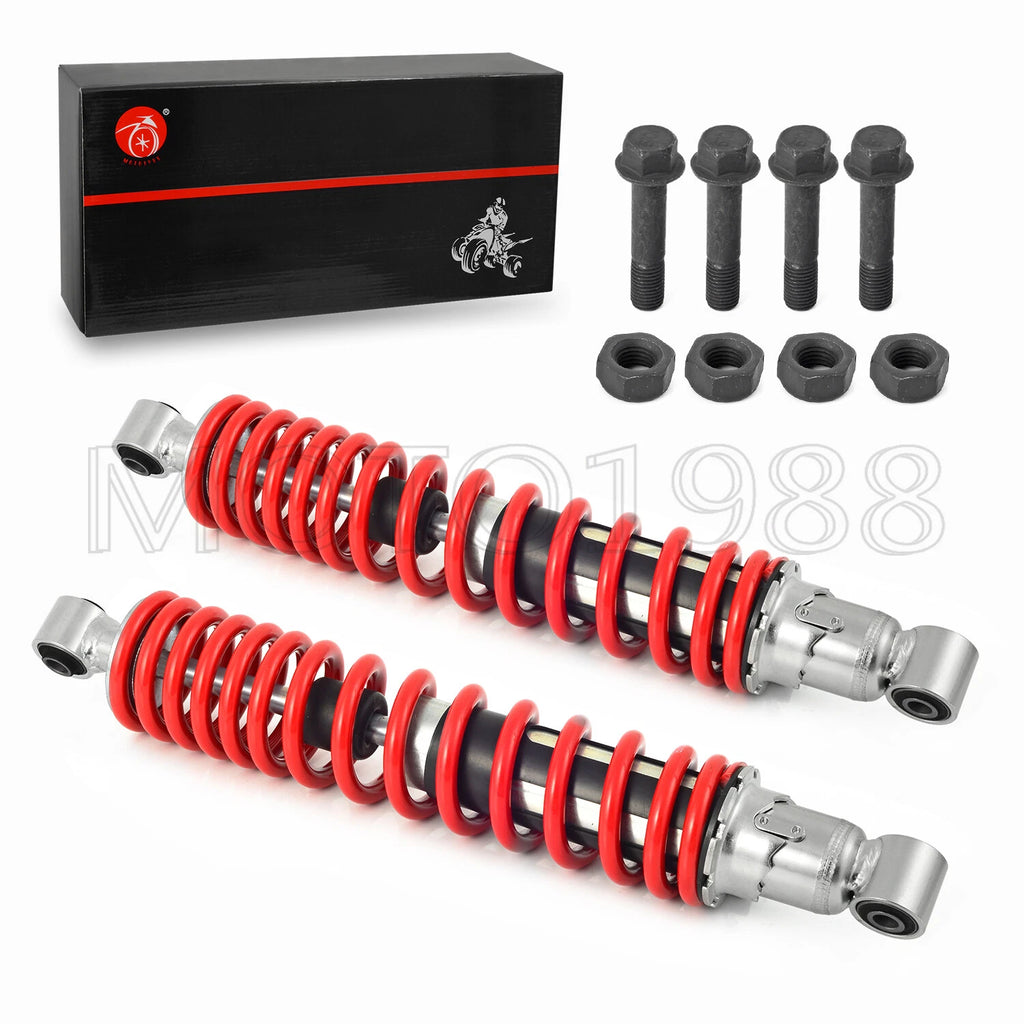Front Shocks Absorber for Yamaha Banshee 350 (1987–2006) Red Spring & Bolt