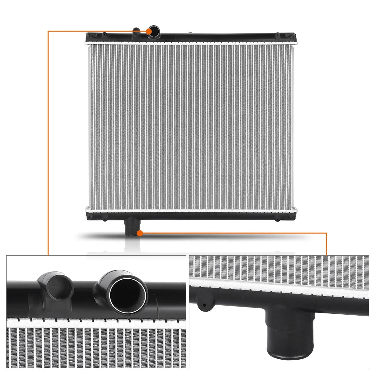 Lightweight Front Radiator Cooling Fan Assembly for BMW M2 M3 M4 (2015–2021)