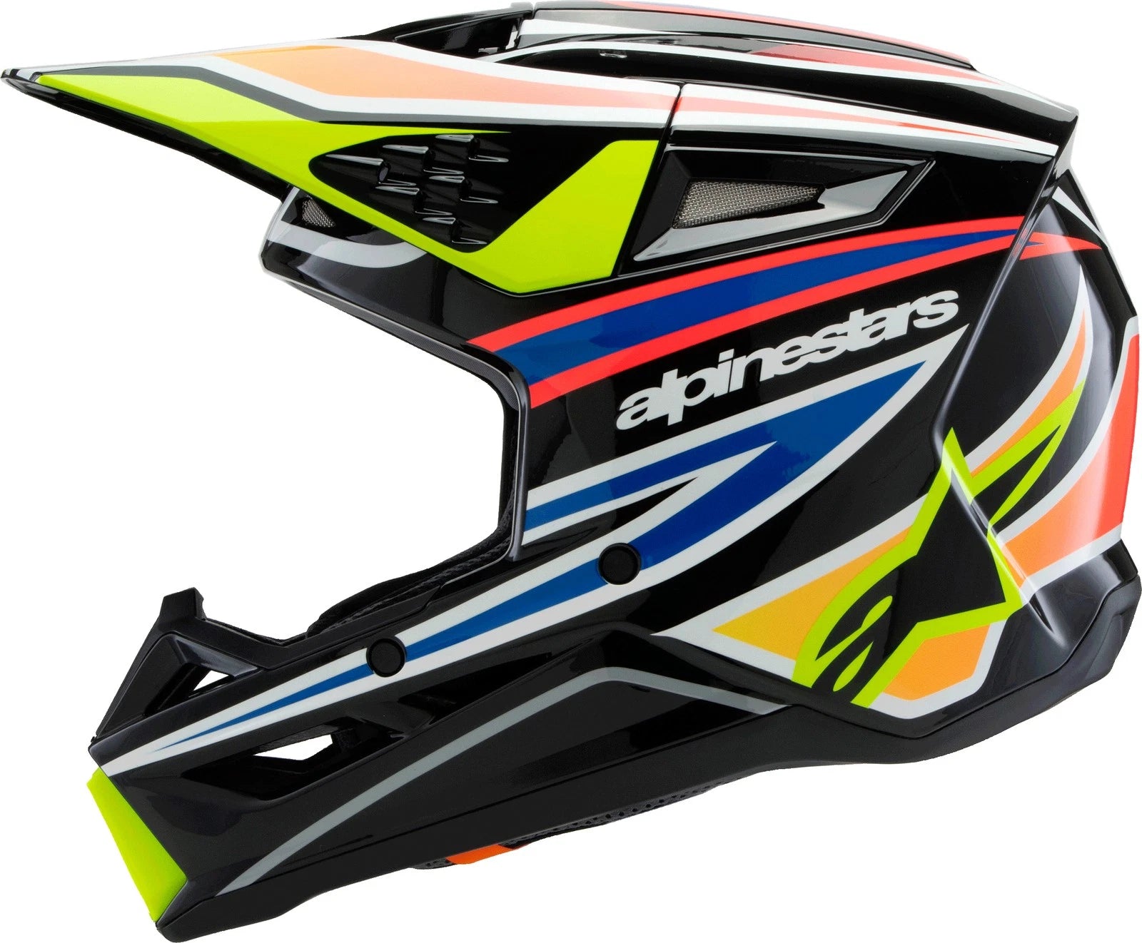 Alpinestars SM3 Youth Wurx Helmet for Off-Road (3-4 Years) ECE DOT Certified