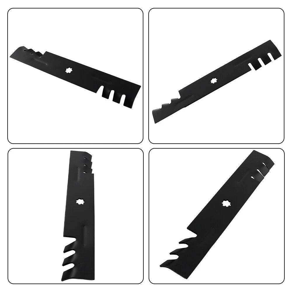 3 Mulching Blades for John Deere 48" (LA140–LA165)
