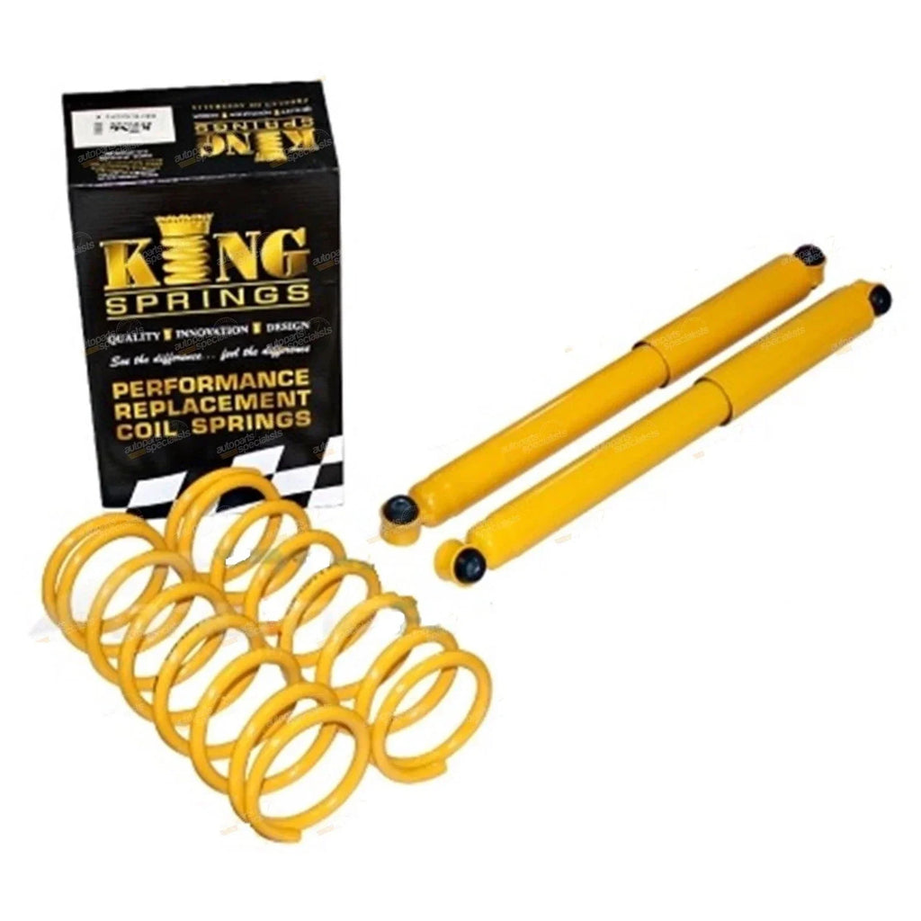 Set of Rear Shock Absorbers + 2in Coil Springs, 50mm Lift for Patrol GU Y61