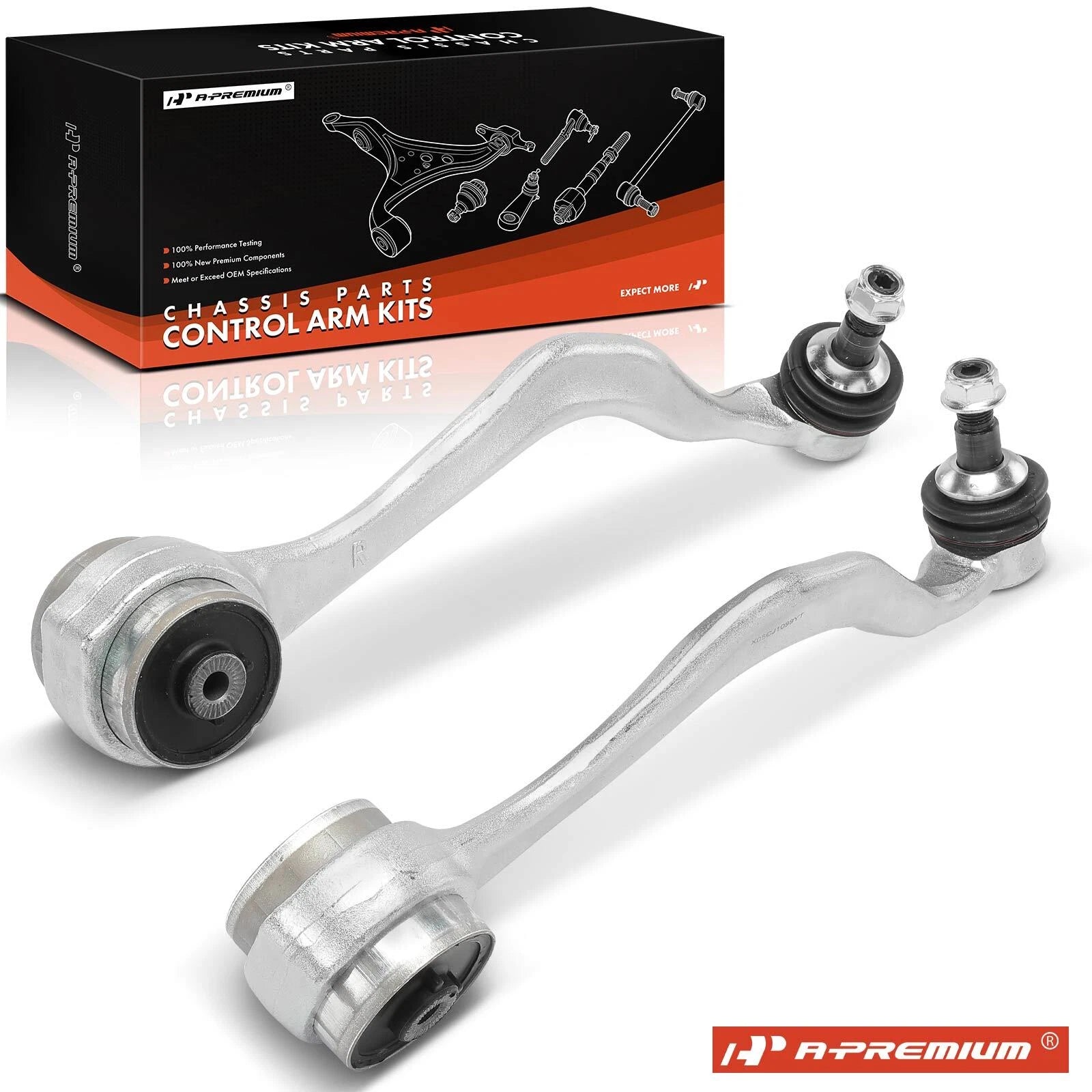2X Front Lower Control Arm with Ball Joint for BMW X3 X4 (2011–2021)