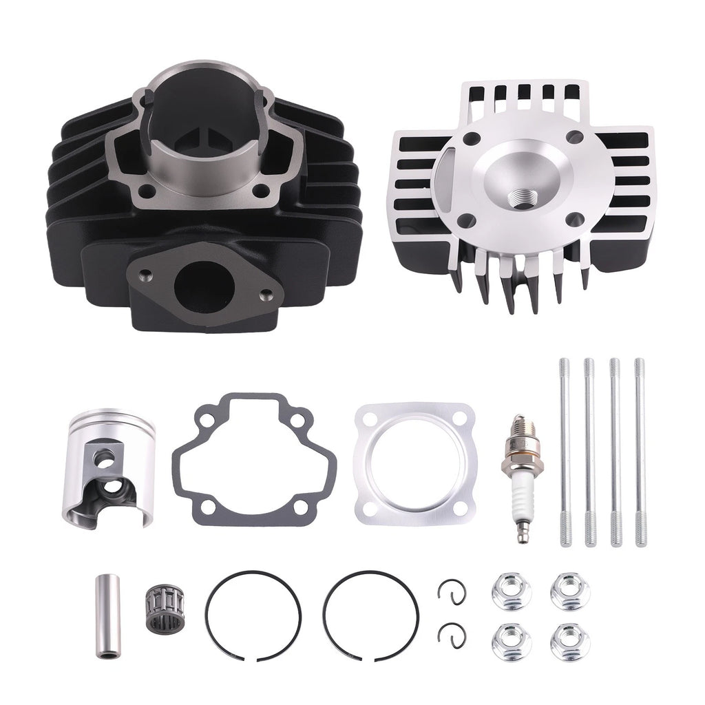 44mm Cylinder Piston Gasket Head Top End Kit for Yamaha PW50 60cc Big Bore
