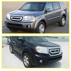 Pair Fog Light Trim Covers for Honda Pilot (2009â2011)