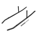 2X Powder Coated Frame Brace Brackets for Ford Mustang Convertible (2005–2009)