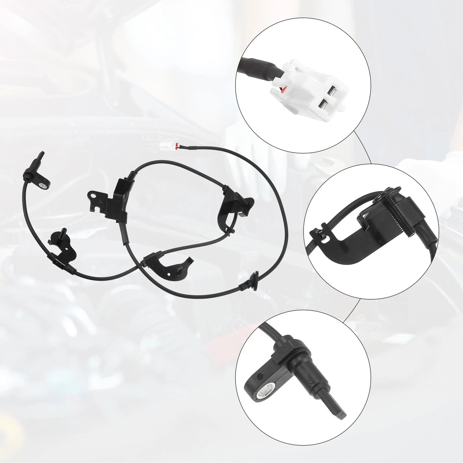 Set of 2 ABS Wheel Speed Sensors for Toyota RAV4 (No. 8954642040)