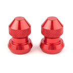Set of 4 Tire Valve Stems for Car Auto (Red)