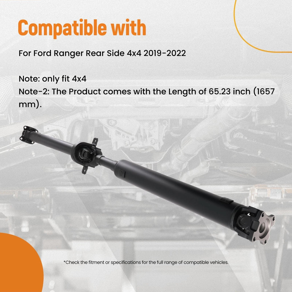 Rear Driveshaft Prop Shaft Assembly for Ford Ranger 4x4 2019–2022