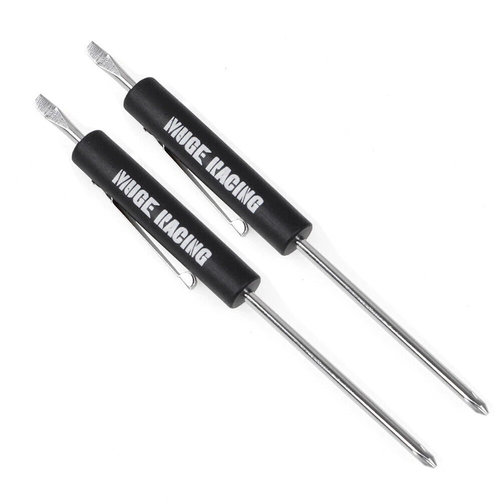 2X Mini Screwdriver Flat Tip Phillips Pocket Clip for Snap-on Tools