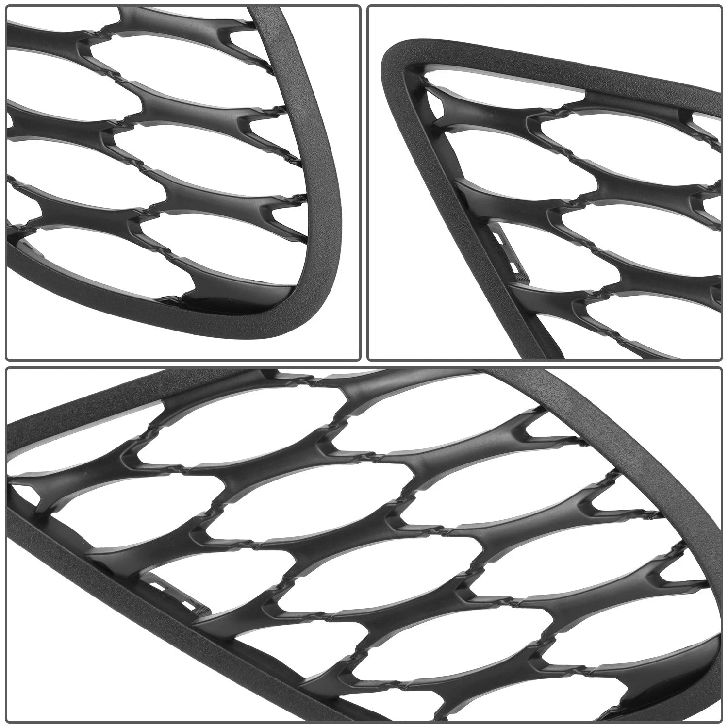 Fog Light Cover for Dodge Dart (2013–2014) - Left Side, Black