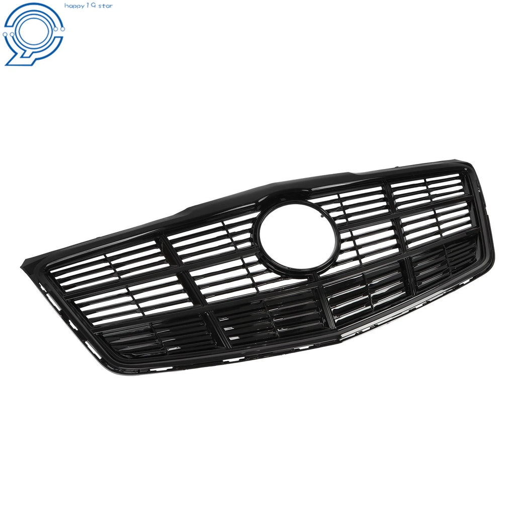 Honeycomb Front Bumper Grille for Cadillac CTS (2014-2015) Gloss Black