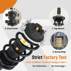 Front Complete Strut Assemblies & Rear Shock Absorbers for Audi A6 Quattro (2012–2018)