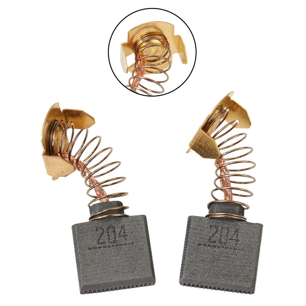 2X Carbon Brushes CB204 for Makita GA9050 GA9067 GA9069 (1990–2023)