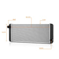 Cooling Radiator for Peterbilt 330/335 (2003–2007) OE Style Aluminum Core 2-Row