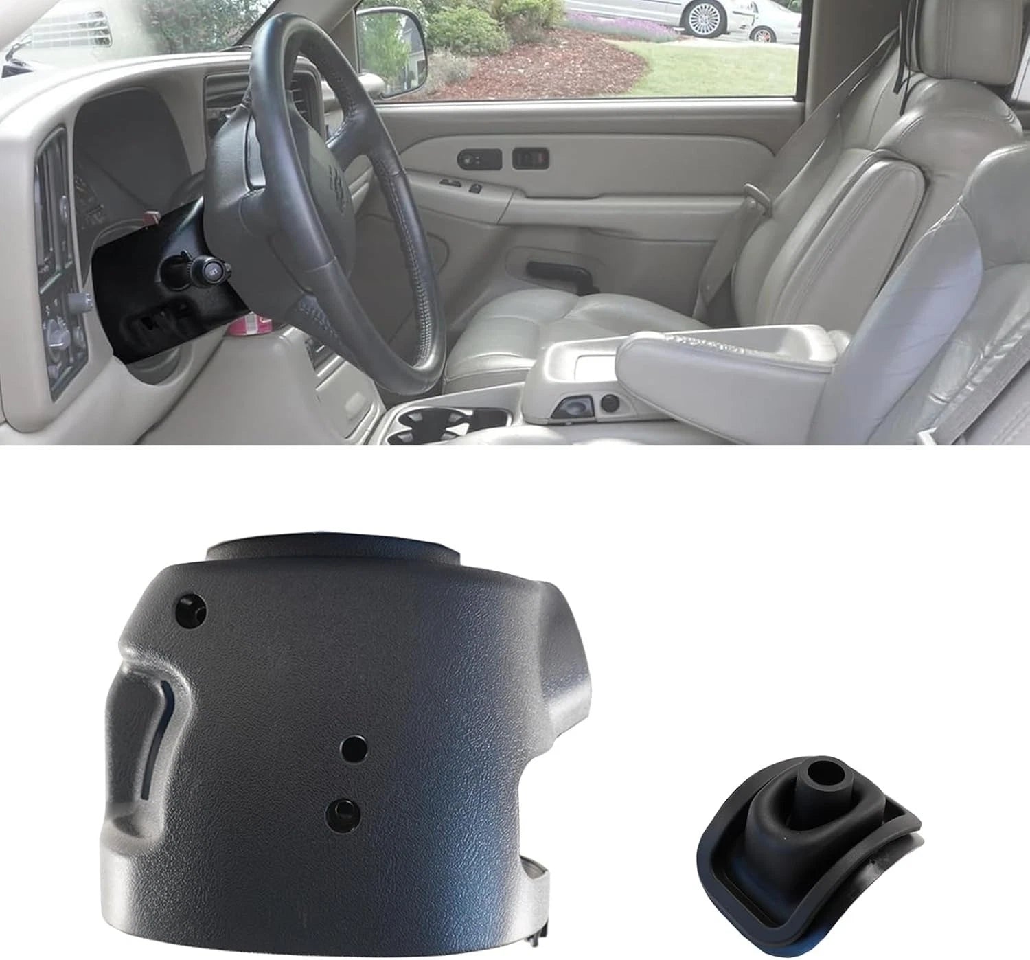Steering Column Cover Shroud for GMC Sierra (1999–2003) 26078127