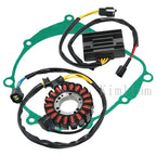 Stator Coil + Regulator Rectifier + Gasket for Suzuki DR-Z400E DR-Z400SM DR-Z400S (2000–2023)