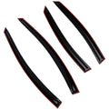 Set of 4 Outside Window Rain Guards for Hyundai Sonata (2011–2014)