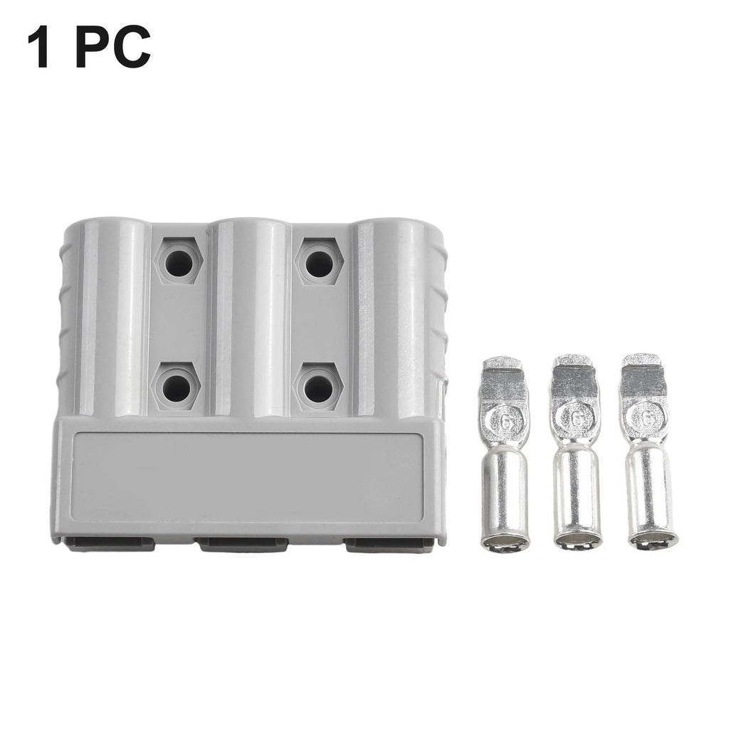 Set of 2 Anderson Plug Cable Terminal Battery Power Connector 50A/600V