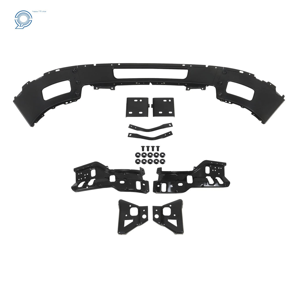 8pc Front Bumper Split Brackets for Silverado 2500 3500 (2011–2014)