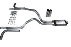 2.5" Dual Exhaust Kit for Dodge Dakota (1987–1996) Magnaflow XL Side Clamp