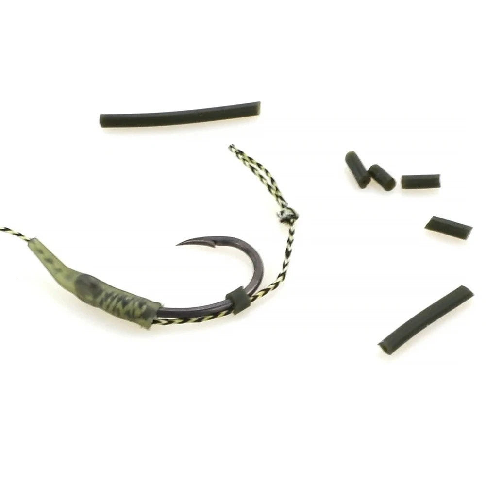 Silicone Rig Tubing for Carp Fishing (0.05-0.15cm) Dark Green Rubber Tube