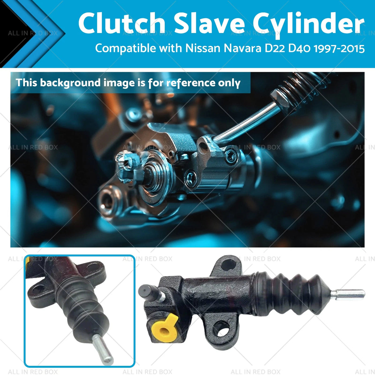 Clutch Slave Cylinder for Nissan Navara D22 D40 (1997–2015)